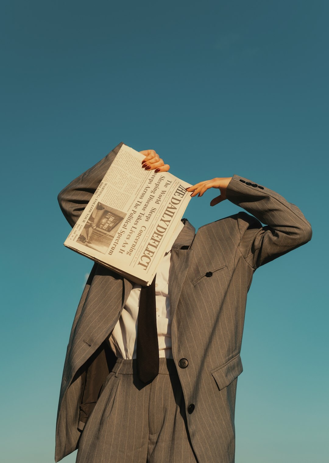 curious researcher reading